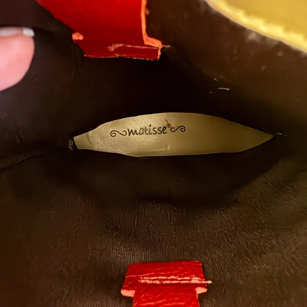 Matisse Red and Blue Western cowgirl Heeled Boots - Picture 6 of 10